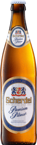 Premium Pilsner - Scherdel Bier - Pilsner, 4.9%, 500ml Bottle ...