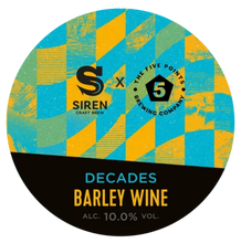 Load image into Gallery viewer, Decades - Siren Craft Brew X Five Points Brewing Co - Barley Wine, 10%, 440ml Can