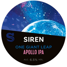 Load image into Gallery viewer, One Giant Leap - Siren Craft Brew - Apollo IPA, 6.5%, 440ml Can