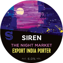 Load image into Gallery viewer, The Night Market - Siren Craft Brew - Export India Porter, 6%, 440ml Can