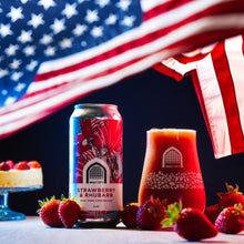 Load image into Gallery viewer, Strawberry & Rhubarb New York Cheesecake - Vault City - Strawberry & Rhubarb New York Cheesecake Sour, 6.5%, 440ml Can