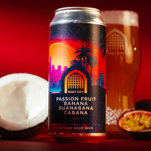 Load image into Gallery viewer, Passion Fruit Banana Guanabana Cabana - Vault City - Passion Fruit Banana Guanabana Sour, 7.2%, 440ml Can