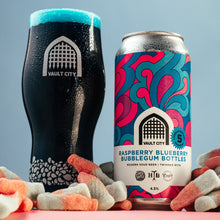 Load image into Gallery viewer, Raspberry Blueberry Bubblegum Bottles - Vault City - Raspberry Blueberry Bubblegum Bottles Sour, 4.5%, 440ml Can