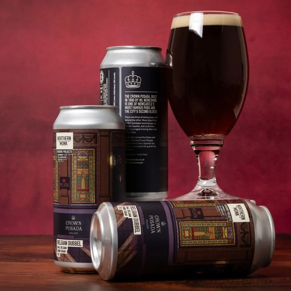Belgian Dubbel - Northern Monk - Belgian Dubbel, 7%, 440ml Can ...