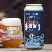 Load image into Gallery viewer, Season's Heathen - Northern Monk - Festive Milkshake IPA, 7.2%, 440ml Can