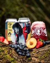Load image into Gallery viewer, 48.03 Happy Collider - Northern Monk X De Moersleutel X Tula Lotay - Fruited Smoothie IPA, 6.4%, 440ml Can