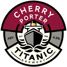 Load image into Gallery viewer, Cherry Porter Grand Reserve - Titanic Brewery - Amaretto Infused Cherry Porter, 6.5%, 750ml Sharing Beer Bottle