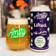 Load image into Gallery viewer, Athena - Amity Brew Co X IWD25 - DDH Pale Ale, 4.3%, 440ml Can