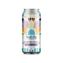Load image into Gallery viewer, Blueberry Muffin Waffle Cone Crunch Triple Scoop - Vault City - Blueberry Muffin Waffle Cone Crunch Sour, 8.3%, 440ml Can