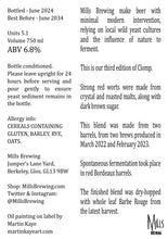 Load image into Gallery viewer, Clomp - Mills Brewing - Mixed Fermented Red Beer, 6.8%, 750ml Sharing Bottle