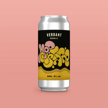 Load image into Gallery viewer, Hop Custard - Verdant Brewing Co X Andy Votel - DIPA, 8%, 440ml Can