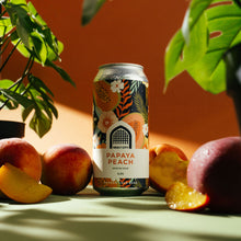 Load image into Gallery viewer, Papaya Peach Session Sour - Vault City - Papaya Peach Session Sour, 4.2%, 440ml Can