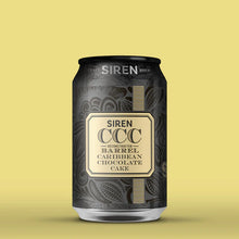 Load image into Gallery viewer, Deconstructed Barrel Chocolate Caribbean Chocolate Cake - Siren Craft Brew - Tropical Stout Aged On Bourbon Barrel Staves, 8.4%, 330ml Can