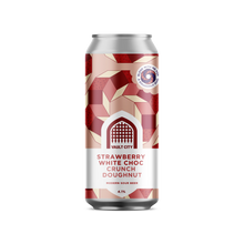 Load image into Gallery viewer, Strawberry White Chocolate Crunch Doughnut - Vault City - Strawberry White Chocolate Crunch Doughnut Session Sour, 4.1%, 440ml Can