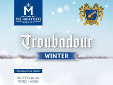 Load image into Gallery viewer, Troubadour Winter - Brouwerij The Musketeers - Belgian Winter Ale, 9.99%, 330ml Bottle