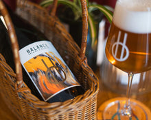 Load image into Gallery viewer, Fools Gold - Balance Brewing & Blending - Blended Barrel Aged Wild Ale with Apricots, 6%, 750ml Bottle