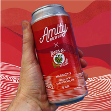 Load image into Gallery viewer, Harmony 24 - Amity Brew Co X Leeds Co-Hoperative - Fresh Hop Old School IPA, 5.8%, 440ml Can