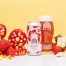 Load image into Gallery viewer, Strawberry White Chocolate Crunch Doughnut - Vault City - Strawberry White Chocolate Crunch Doughnut Session Sour, 4.1%, 440ml Can