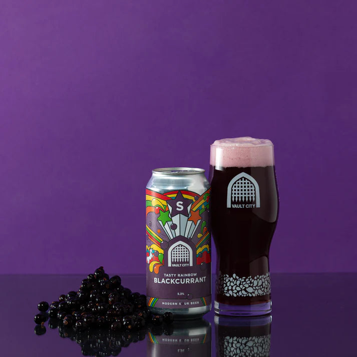 Tasty Rainbow Blackcurrant - Vault City - Blackcurrant Sour, 5.3%, 440 ...