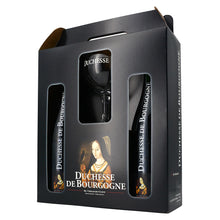 Load image into Gallery viewer, Duchesse de Bourgogne Gift Set - Brouwerij Verhaeghe - Flanders Red Ale, 6.2%, 2x750ml Sharing Bottle & Glass Gift Set