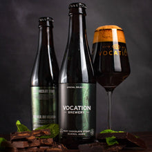 Load image into Gallery viewer, BA Imperial Mint Chocolate Stout - Vocation Brewery - Bourbon Barrel Aged Imperial Mint Chocolate Stout, 12.2%, 330ml Can