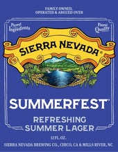 Load image into Gallery viewer, Summerfest - Sierra Nevada - Summer Lager, 5%, 355ml Can