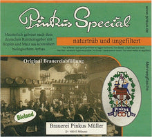 Load image into Gallery viewer, Pinkus Special - Brauerei Pinkus Müller - Pilsner, 5.1%, 500ml Bottle