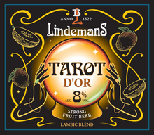 Load image into Gallery viewer, Tarot D'Or - Brouwerij Lindemans - Exotic Fruit Lambic, 8%, 250ml Bottle