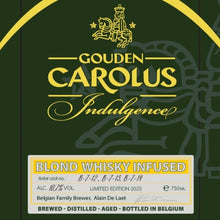Load image into Gallery viewer, Indulgence 2025 - Brouwerij Het Anker - Belgian Blond Whisky Infused, 10.7%, 750ml Sharing Bottle