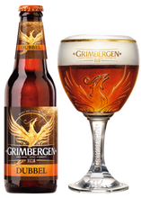 Load image into Gallery viewer, Grimbergen Dubbel - Brouwerij Grimbergen Alken-Maes - Belgian Dubbel, 6.5%, 330ml Bottle