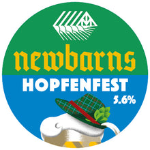 Load image into Gallery viewer, Hopfenfest - Newbarns Brewery - Hoppy Oktoberfest Lager Beer, 5.6%, 440ml Can