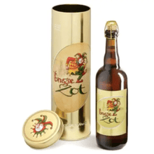 Load image into Gallery viewer, Bruges Zot Blond Tube - Brouwerij De Halve Mann - Belgian Blonde, 6%, 750ml Sharing Bottle & Tin