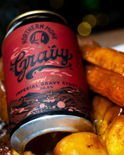 Load image into Gallery viewer, Gravy - Northern Monk X Great North Pie Co - Barrel Aged Gray Imperial Stout, 10.5%, 330ml Can