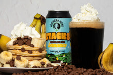 Load image into Gallery viewer, Stacks 2025 - Northern Monk - Chocolate Chip Banana Whipped Cream Pancake Stout, 6%, 440ml Can