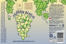 Load image into Gallery viewer, Sauvignon Blanche - Lervig Bryggeri - Wine Infused Biere Blanche, 6.3%, 500ml Can