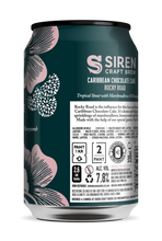 Load image into Gallery viewer, 2024 Caribbean Chocolate Cake Rocky Road Brownie - Siren Craft Brew X Vault City - Tropical Stout with Marshmallows & Honeycomb, 7.8%, 330ml Can