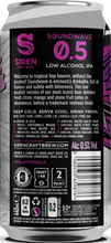 Load image into Gallery viewer, Soundwave 0.5 - Siren Craft Brew - Low Alcohol IPA, 0.5%, 440ml Can