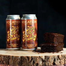 Load image into Gallery viewer, Sticky Toffee Pudding - Vocation Brewery - Sticky Toffee Pudding Stout, 5.8%, 440ml Can