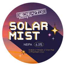 Load image into Gallery viewer, Solar Mist - Neon Raptor - NEIPA, 6.5%, 440ml Can