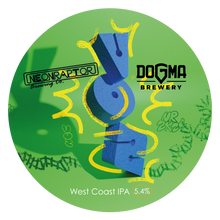 Load image into Gallery viewer, Voz - Neon Raptor X Dogma Brewery - West Coast IPA, 5.4%, 440ml Can