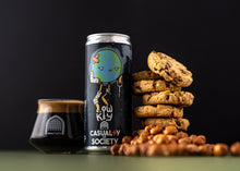 Load image into Gallery viewer, Casualty Of Society - Vault City X Low Key Barrel Project - Vanilla, Cardamom, Tonka, Hazelnut Cookie Imperial Stout, 12%, 330ml Can