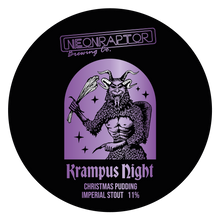 Load image into Gallery viewer, Krampus Night - Neon Raptor - Christmas Pudding Imperial Stout, 11%, 440ml Can