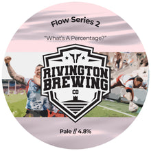 Load image into Gallery viewer, What’s A Percentage Flow Series 2 - Rivington Brewing Co X Josh Charnley - Pale Ale, 4.8%, 500ml Can