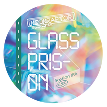 Load image into Gallery viewer, Glass Prison - Neon Raptor - Session IPA, 4.5%, 440ml Can