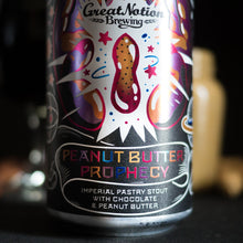 Load image into Gallery viewer, Peanut Butter Prophecy - Basqueland Brewing Co - Imperial Pastry Stout with Chocolate & Peanut Butter, 11.5%, 440ml Can