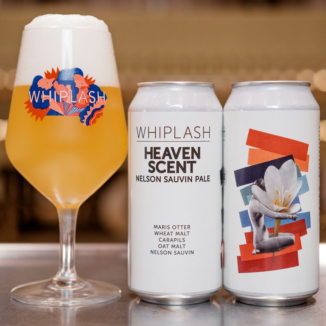 Heaven Scent - Whiplash Beer - Nelson Sauvin Pale Ale, 5.5%, 440ml Can 