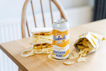 Load image into Gallery viewer, Cheese & Onion Flavour - Northern Monk X Seabrook - Cheese & Onion Lager, 5.4%, 440ml Can