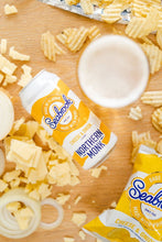 Load image into Gallery viewer, Cheese & Onion Flavour - Northern Monk X Seabrook - Cheese & Onion Lager, 5.4%, 440ml Can