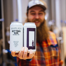 Load image into Gallery viewer, Setting Sun - Whiplash Beer - DIPA, 8%, 440ml Can