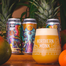 Load image into Gallery viewer, 4.05 Northern Tropics - Northern Monk X Drew Millward - Mandarin, Mango, Guava & Pineapple DIPA, 8.3%, 440ml Can